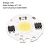 LED Chip Bulb 110V 12W Cool White 6000-6500K High Power Floodlight Lamp 2 Pack gallery