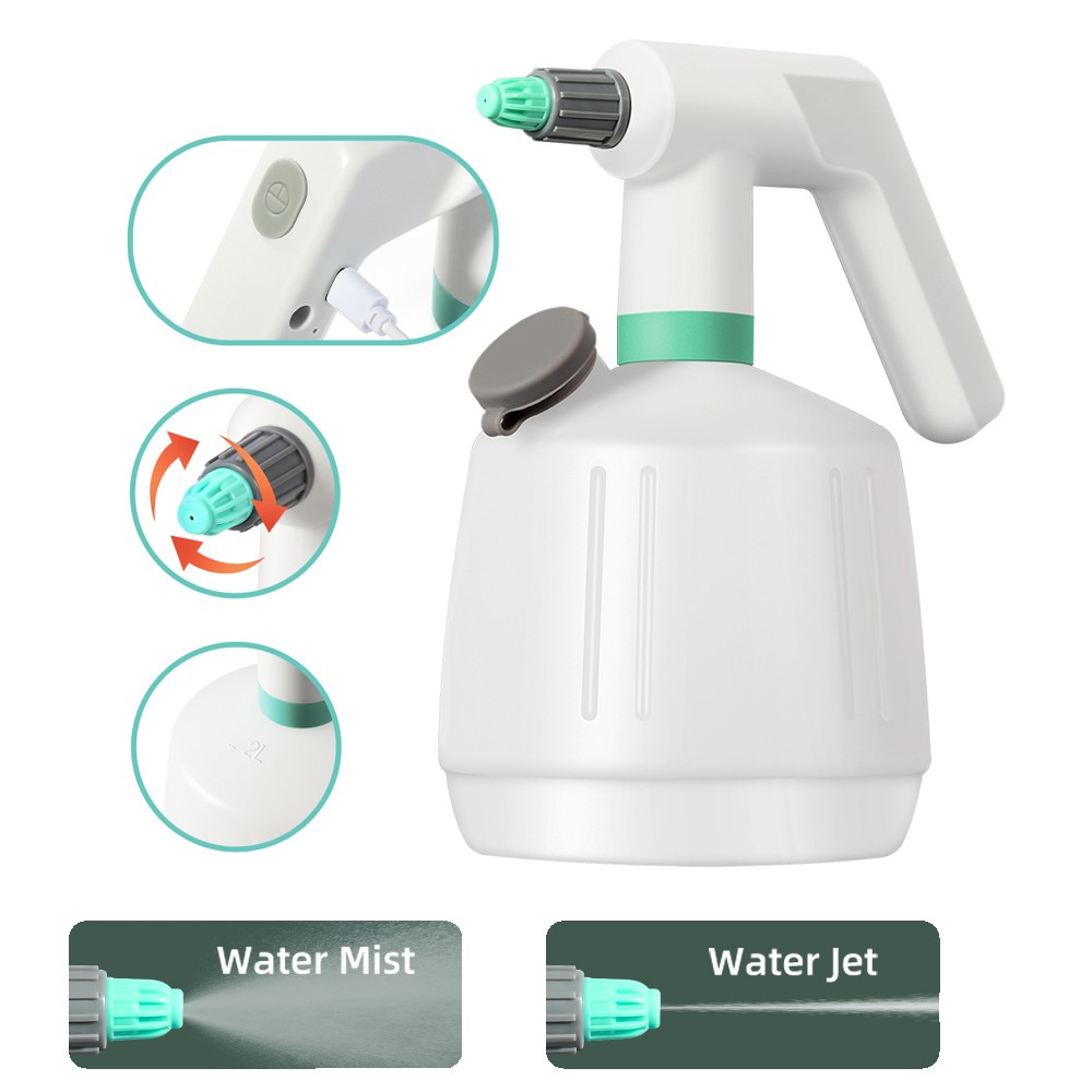 67 Fl Oz Sprayer Garden Mister, 2L Automatic Spray Bottle Electric Spray Bottle gallery