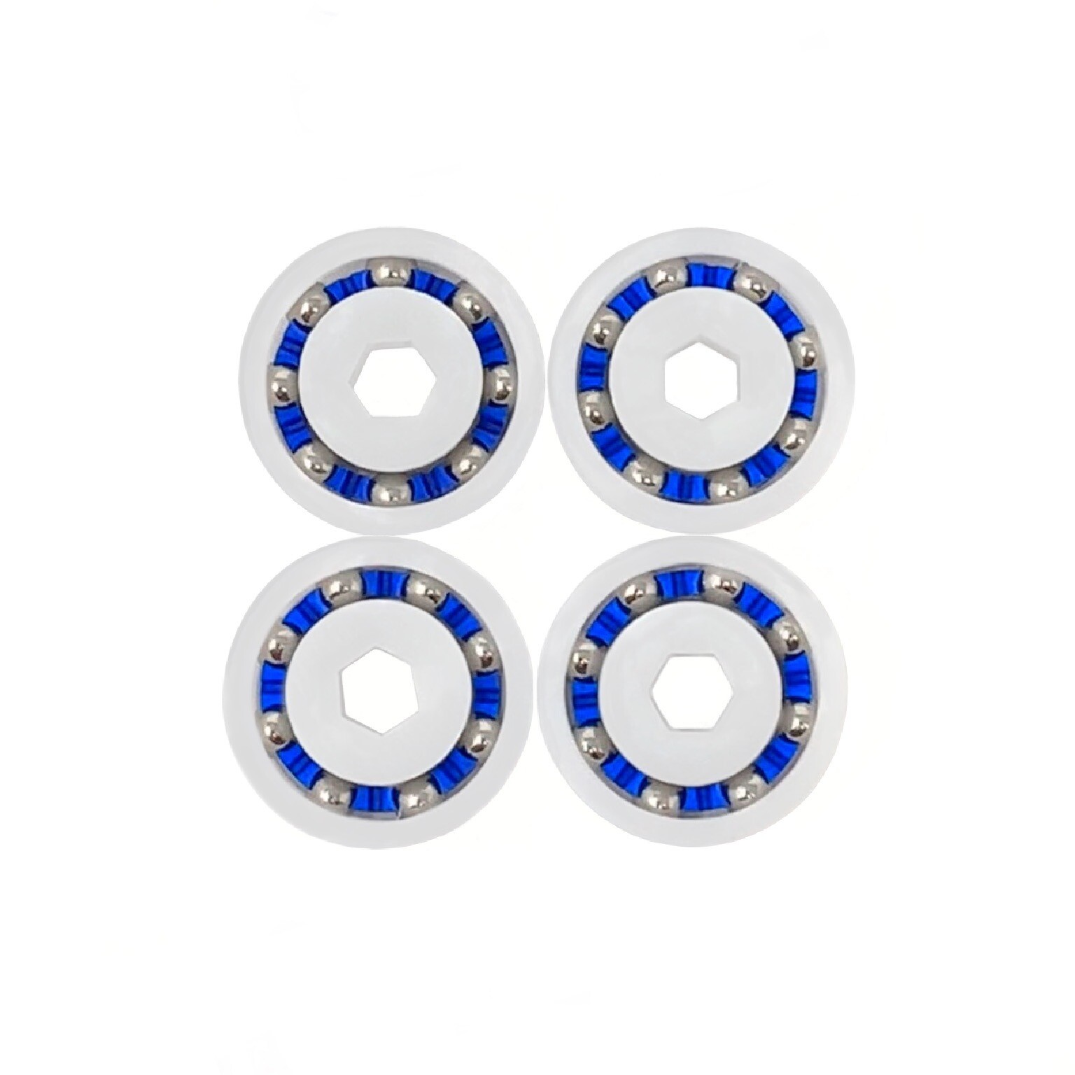 4 Pack Bearing Replacement Wheel For Polaris Pool Cleaner 360 380 9-100-1108 gallery