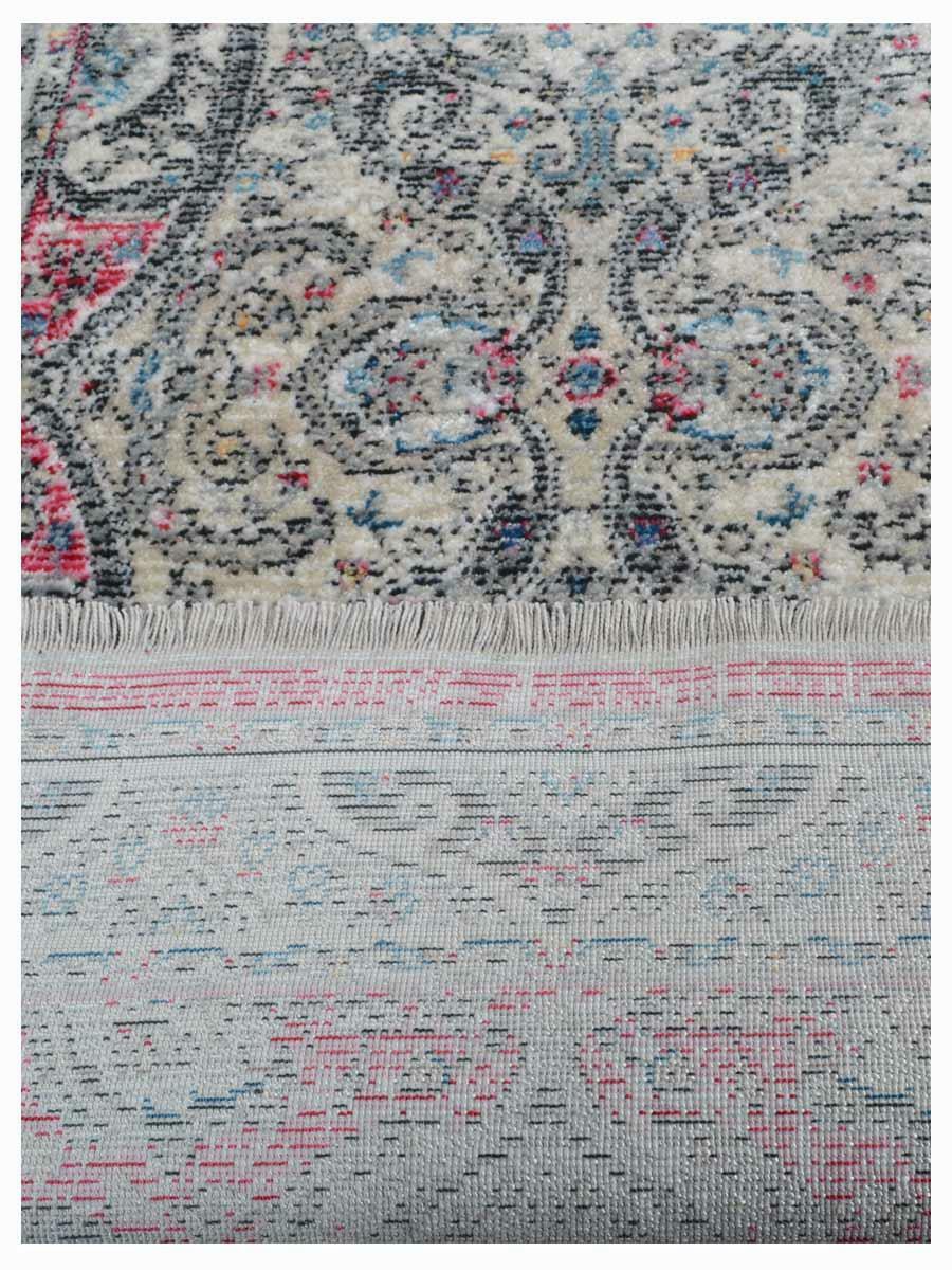 Machine Woven Cross Weave Polyester 2'6x9'10 Runner Area Rug Oriental Multicolor gallery