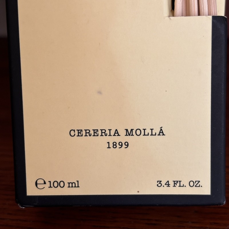 Cereria Molla - Raspberry & Black Vanilla 3.4 Fl Oz /100ml Diffuser New In Box gallery