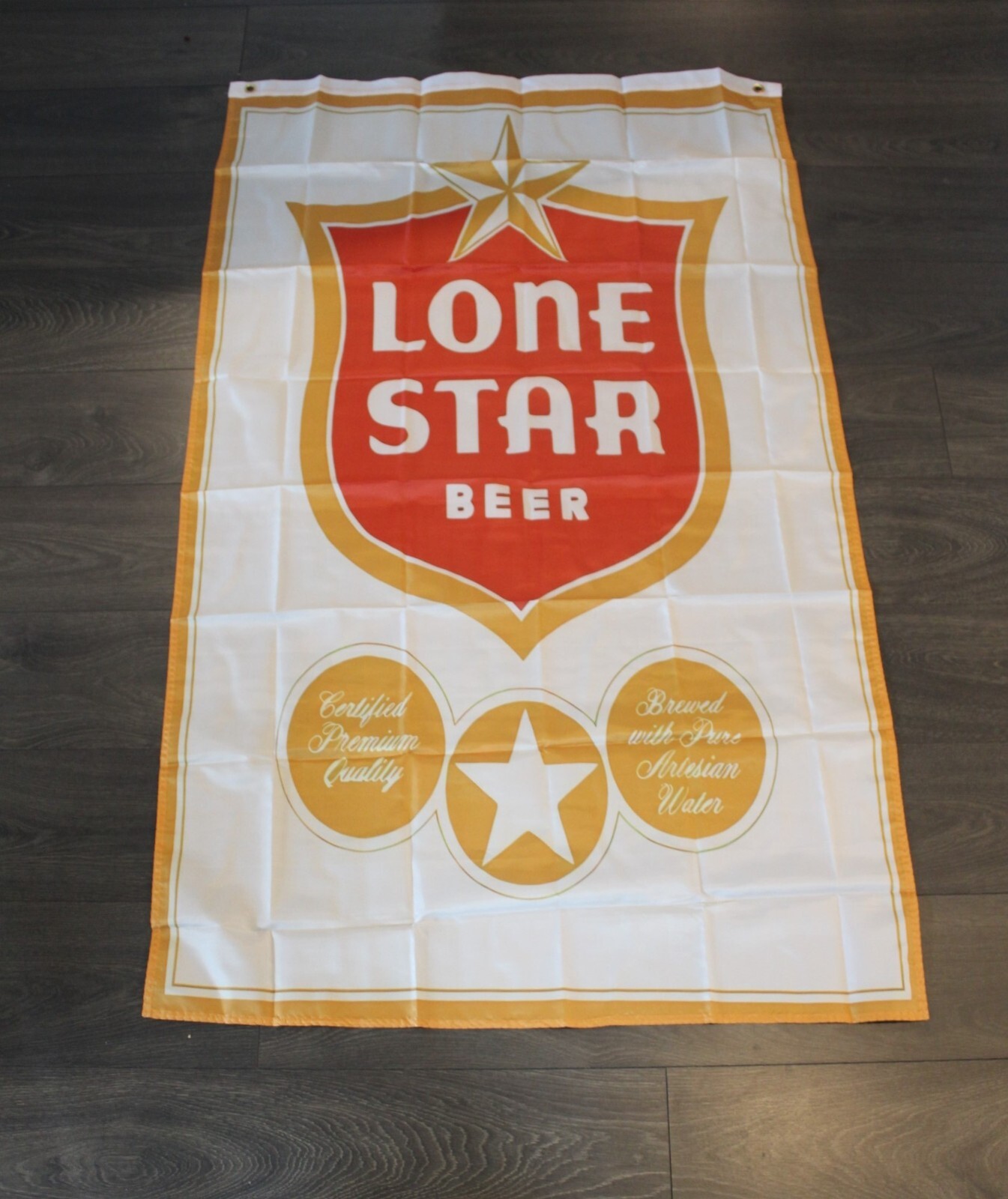 Lone Star Beer Banner Flag Texas Mexican Restaurant Irish Pub Lonestar gallery