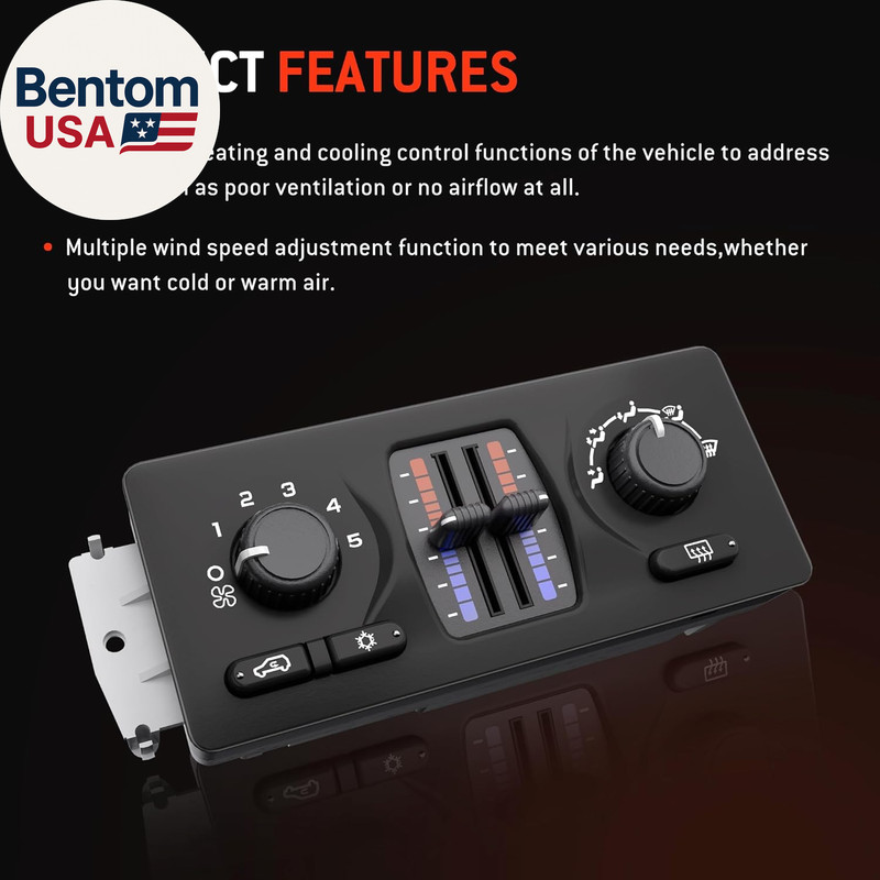 599-210XD Climate Control Module AC Control Panel Fit for 2003-2007 Chevy GMC Bu gallery