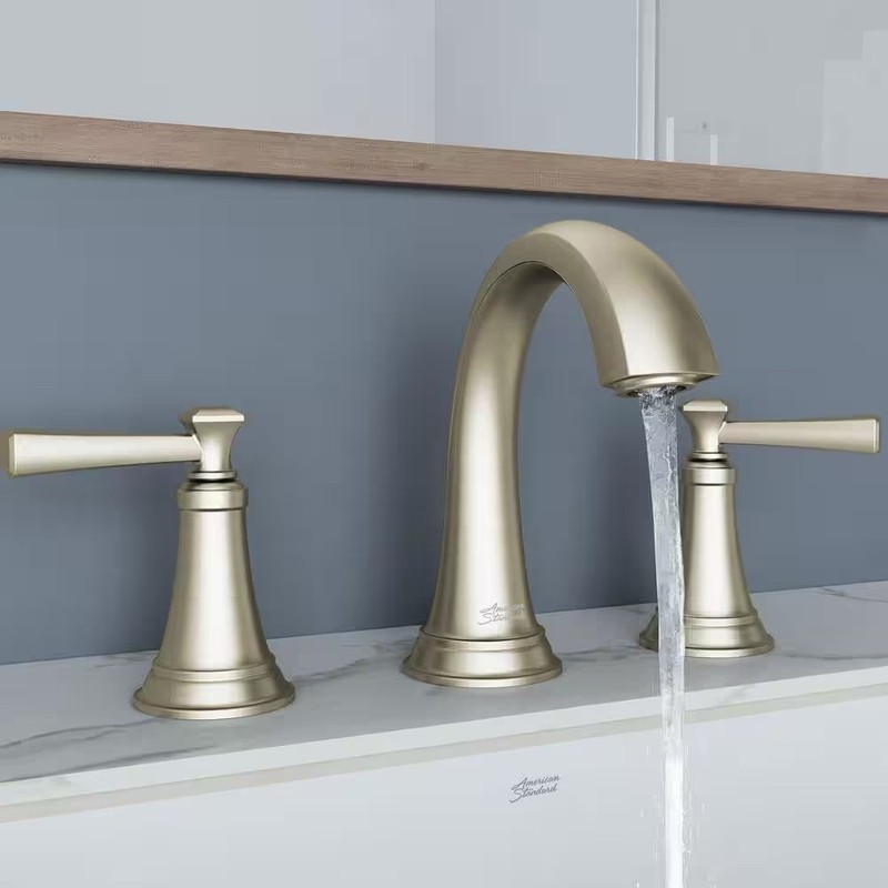 Rumson 8 in. Widespread 2-Handle Bathroom Faucet in Brushed Nickel 1 gallery