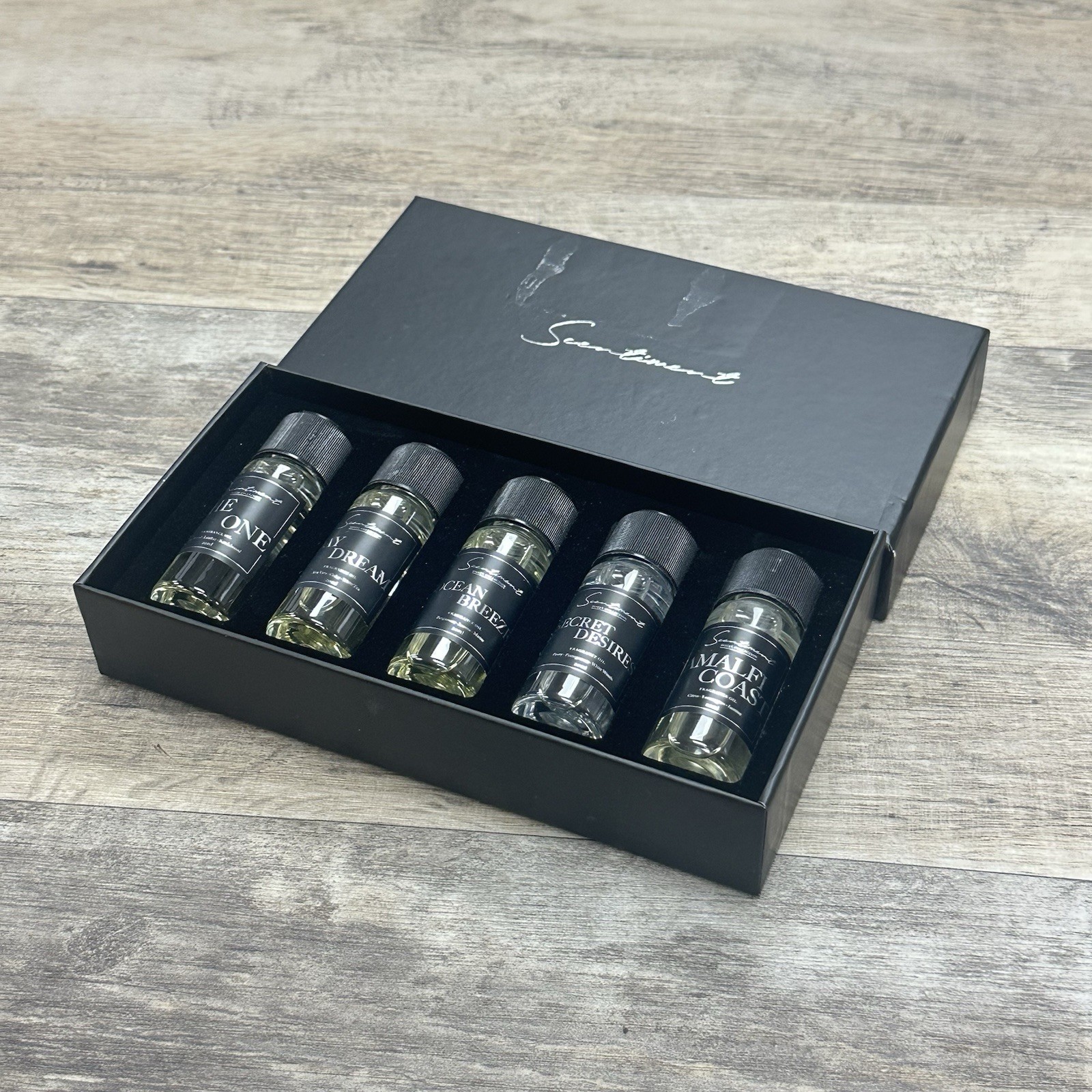 Scentiment Hotel Collection Diffuser Oil Discovery Set - 5 Scents - Open Box gallery