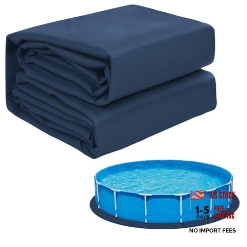 Pool Pad for Above Ground Pools, Round Pool Liner Pad Under Pool Mat for 15 FT gallery