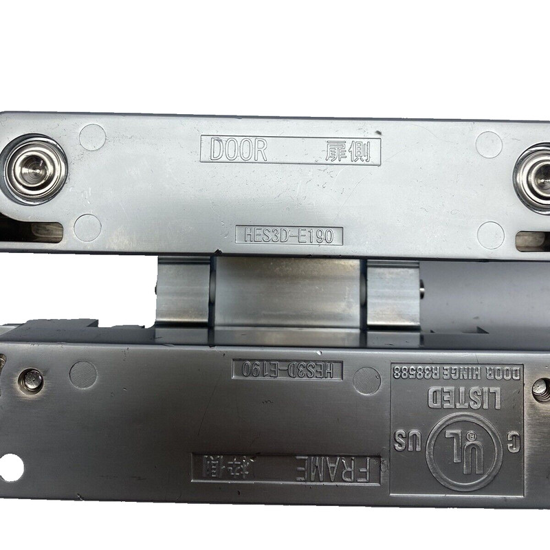 R38588, SUGATSUNE 7.5" 3D Adjustable Concealed Hinge Satin Chrome Nickel Plated gallery