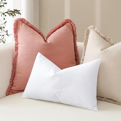 Synthetic Down Pillow Insert, 18x18 Down 18x18 Inch (Pack of 2) White gallery