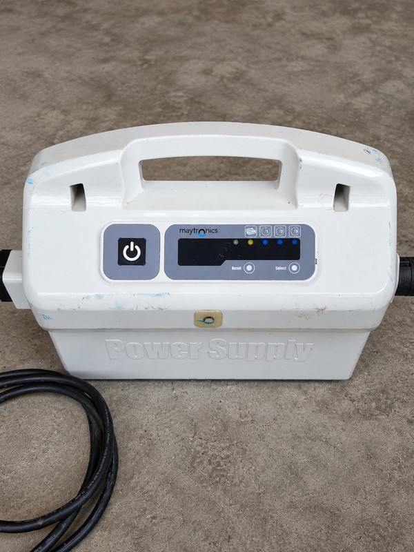 Dolphin Premier Robotic Pool Cleaner w/ Power Supply - For Parts or Repair gallery