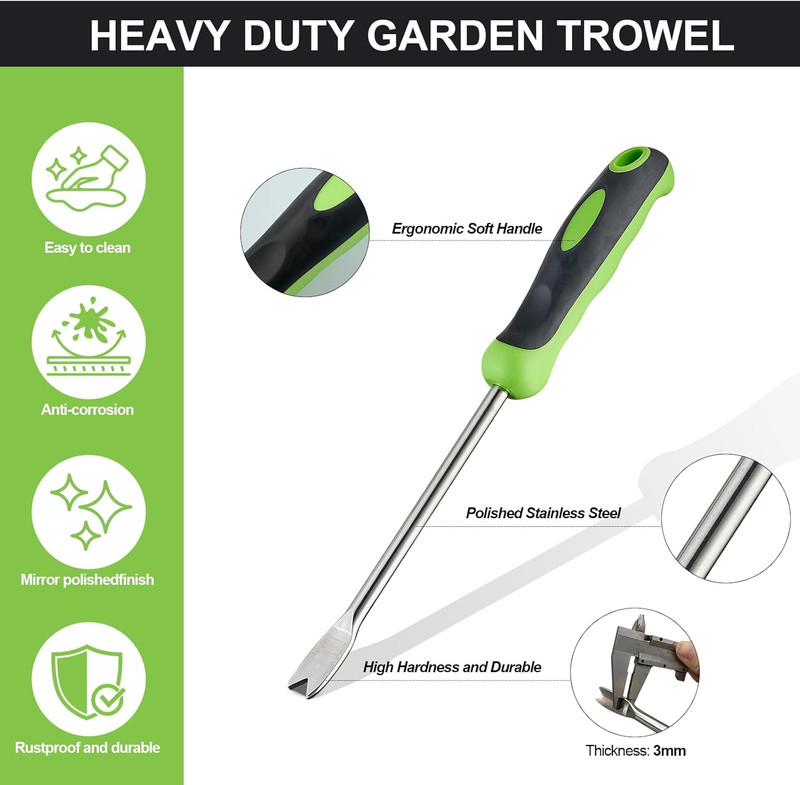 Weed Puller Tool, Stand up Dandelion Weeder with Long Handle, Heavy Duty Stainle gallery