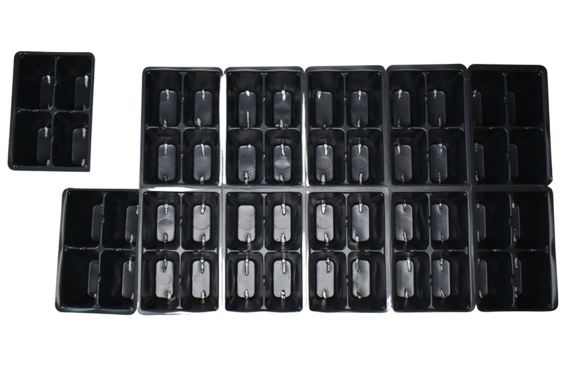 10 SHEETS Seed Starter Trays Inserts Packs - 1204 style - 480 cells 48/tray gallery