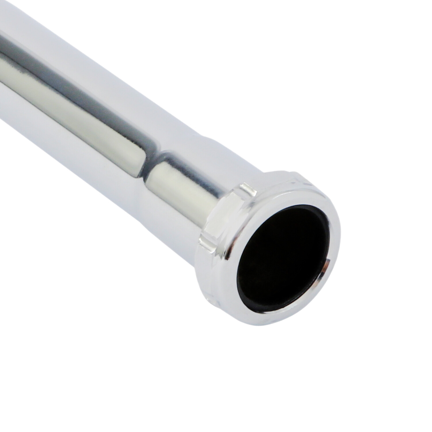 Flexcraft 1-1/4"-6in Slip Joint Extension Tube Tubular Drain Chrome Plated Brass gallery