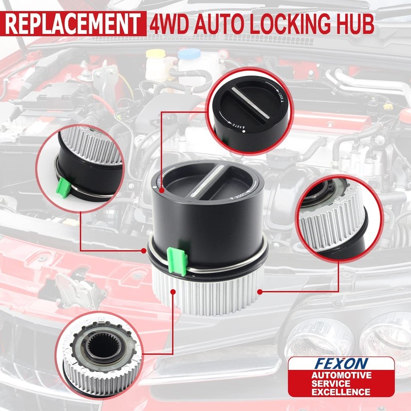 4WD Auto Locking Hub Pair Kits Replacement for 1999-2004 Ford F250 F350 F450 ... gallery