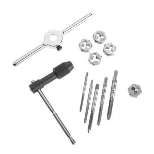 IRWIN Tools Machine Screw with Fractional Tap and Die Set, 12-Piece (24605) gallery