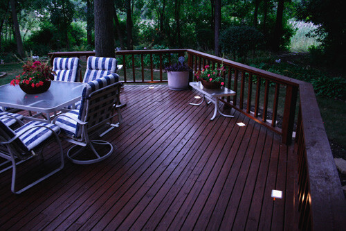 LED! (8-Pack Kit) LED Kerr Lighting Deck Lights 4" x 3" - for Decks, Docks gallery