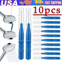 10 Pack Shower Head Cleaning Brush Set – Anti-Clogging Small Pore Gap Brushes