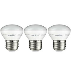 3 Pack Sunlite LED R14 Mini-Reflector Floodlight 4W 25W Equal, Medium Base 2700K