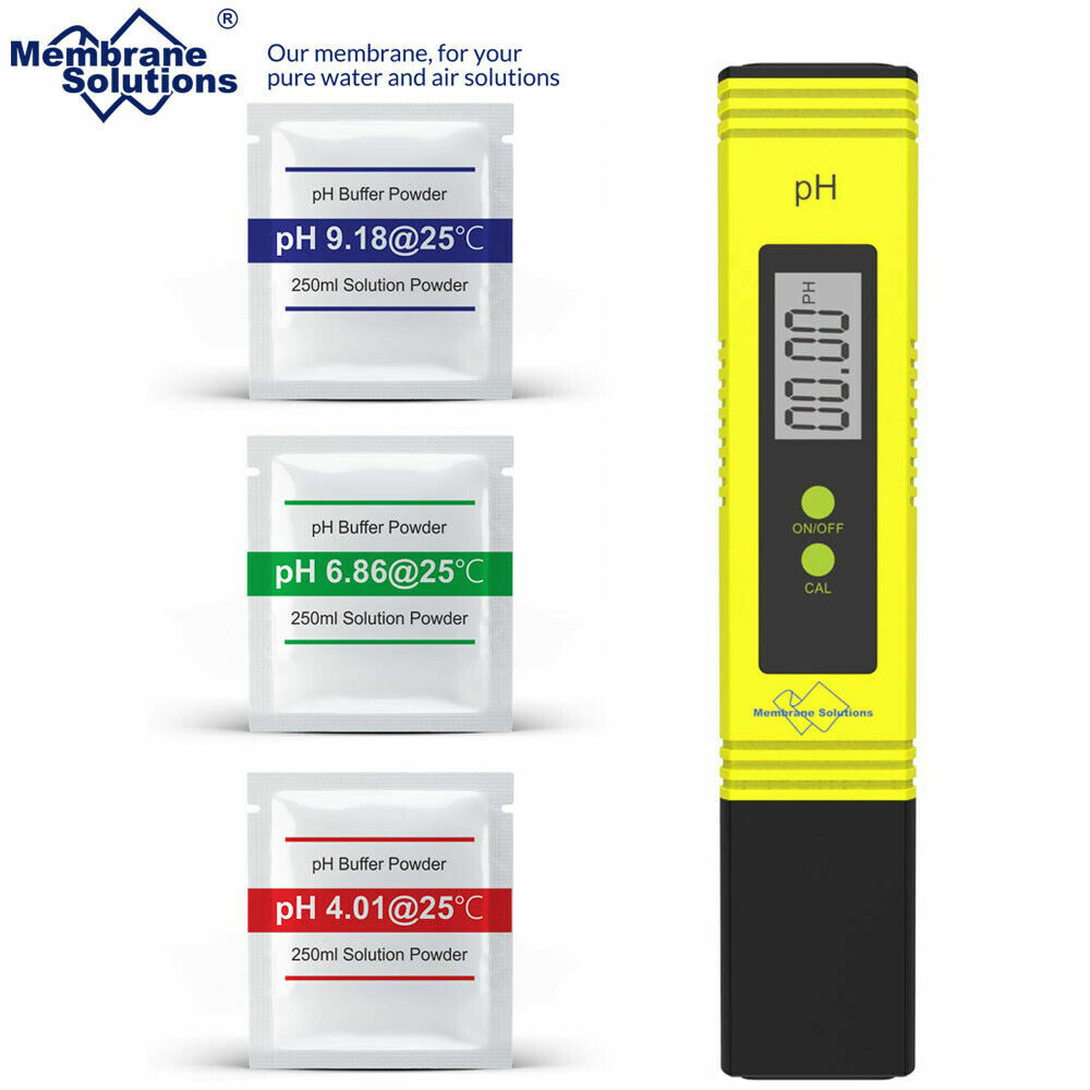 PH Meter for Water Hydroponics Digital PH Tester Pen 0.01Hi-Accuracy Pocket Size gallery