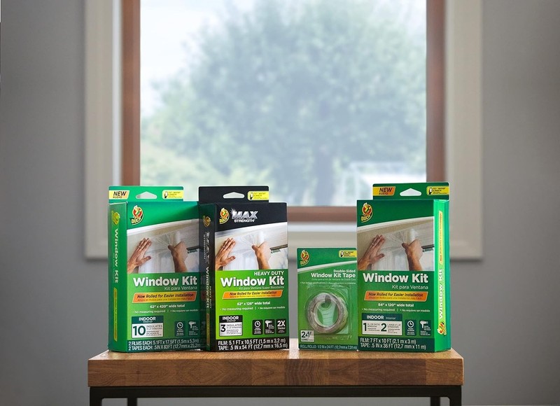 Window Insulation Kit, Winter Window Standard Window - 10 Pack,62 In. x 420 In,C gallery