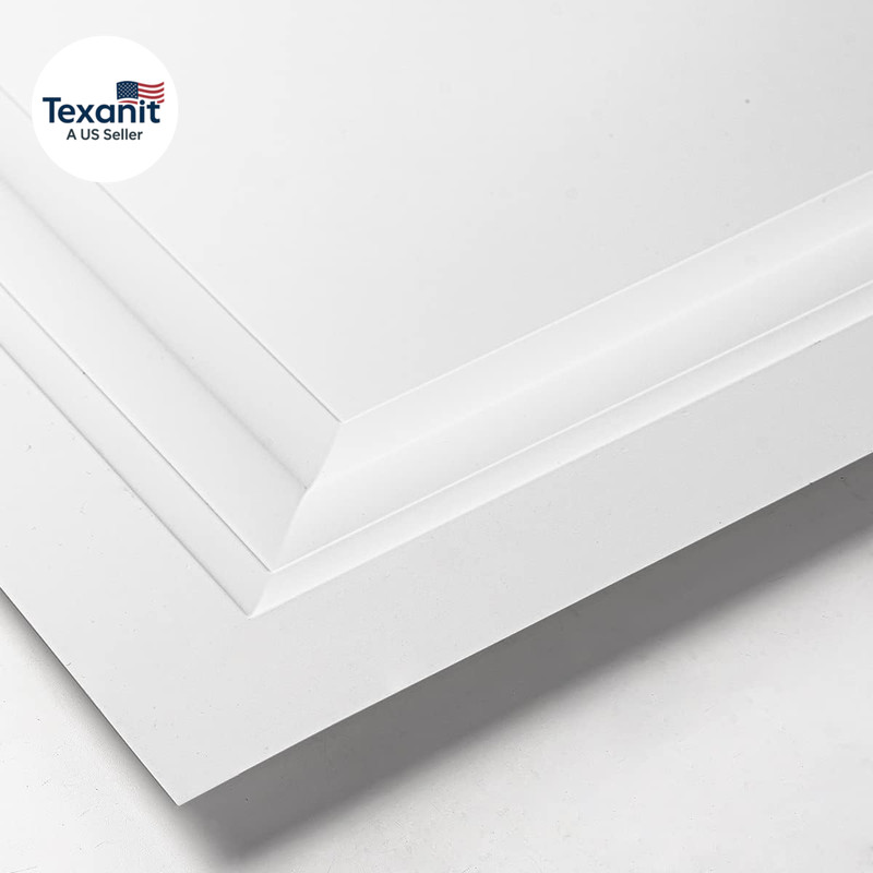 24-Pack Square Drop Ceiling Tile 2Ft X 2Ft in White, PVC Ceiling Panel 24 X 24In gallery