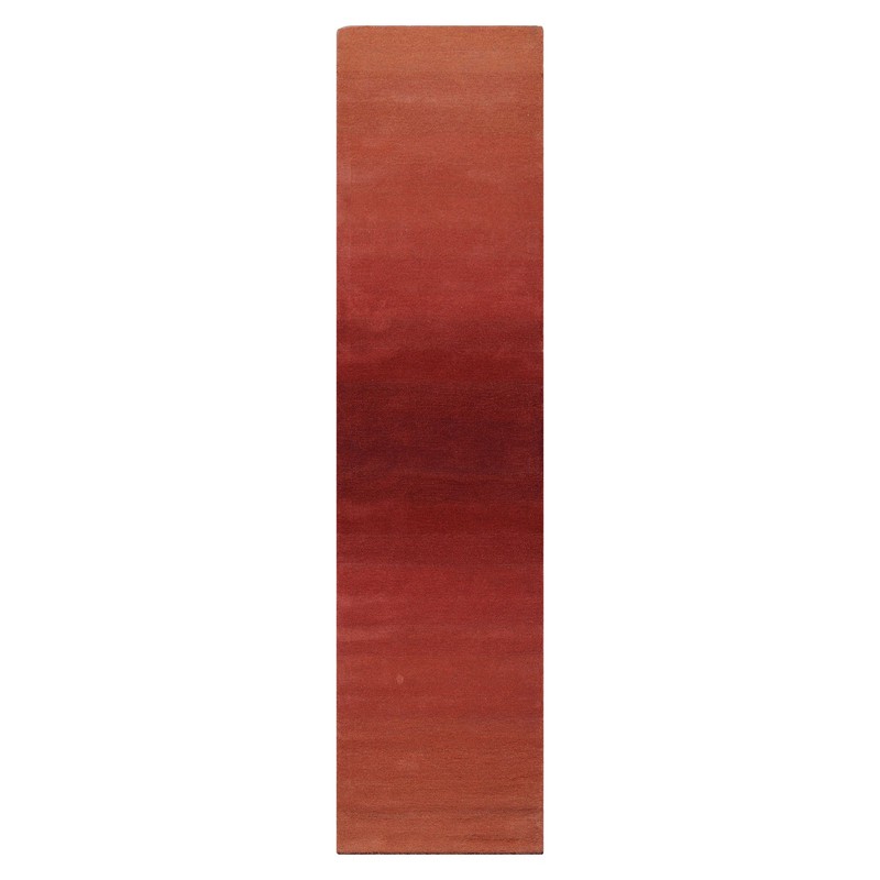 Multi Size Ombre Raspberry Contemporary Wool Hand TuftedArea Rug gallery