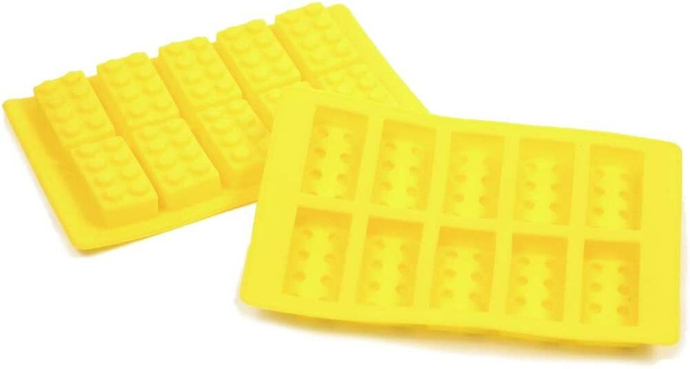 Cobble Creek, Building Blocks Ice Cube Trays, Set Of 2