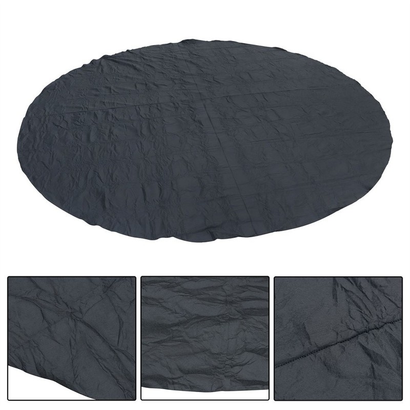 16 FT Black Thicker Pool Liner Pad For Ground Swimming Pools Extends Liner Life gallery