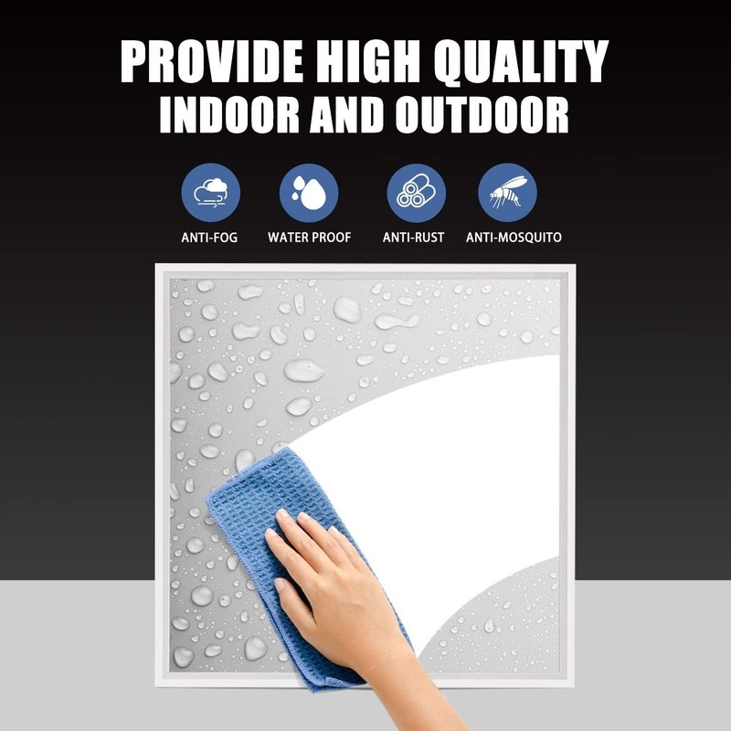 Oukeeto 2X2 Ft Led Flat Panel Light 45W 5625Lm 3000K/4000K/5000K Color gallery