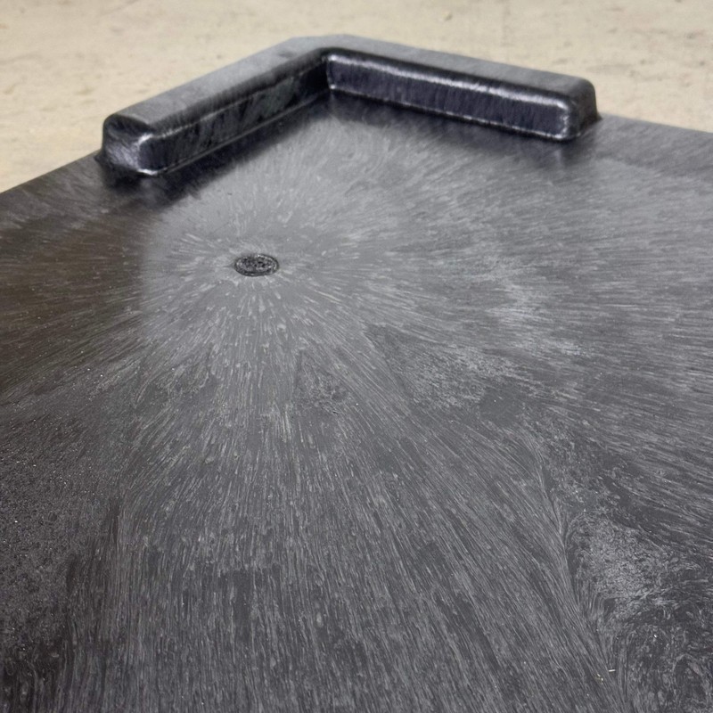 BUCKHORN Plastic Bulk Container Cover Sz 48 1/4 in x 45 1/4 in, Black 1XGG9 gallery