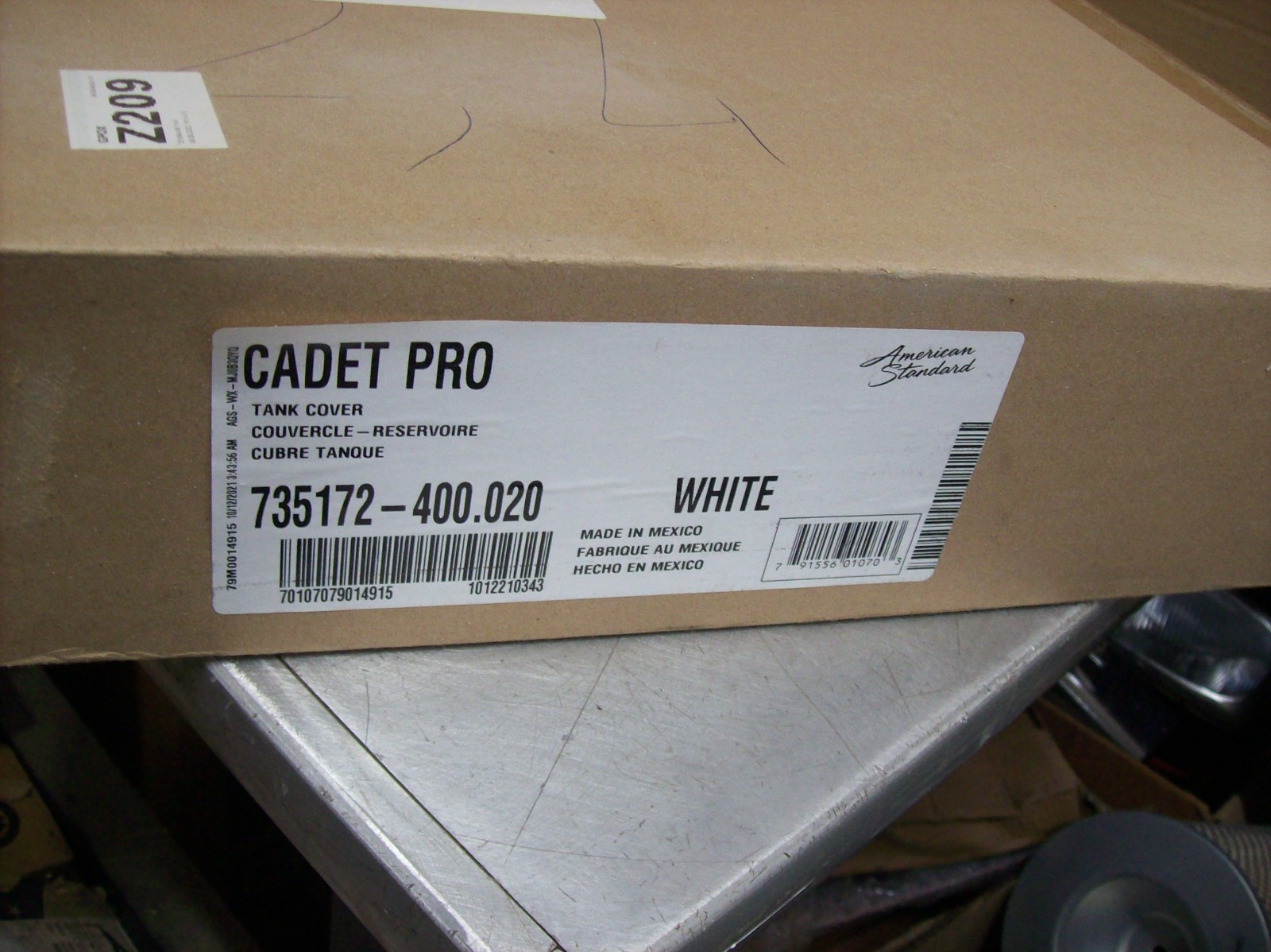 American Standard Genuine Cadet Pro Toilet Tank Lid 735172-400.020 gallery