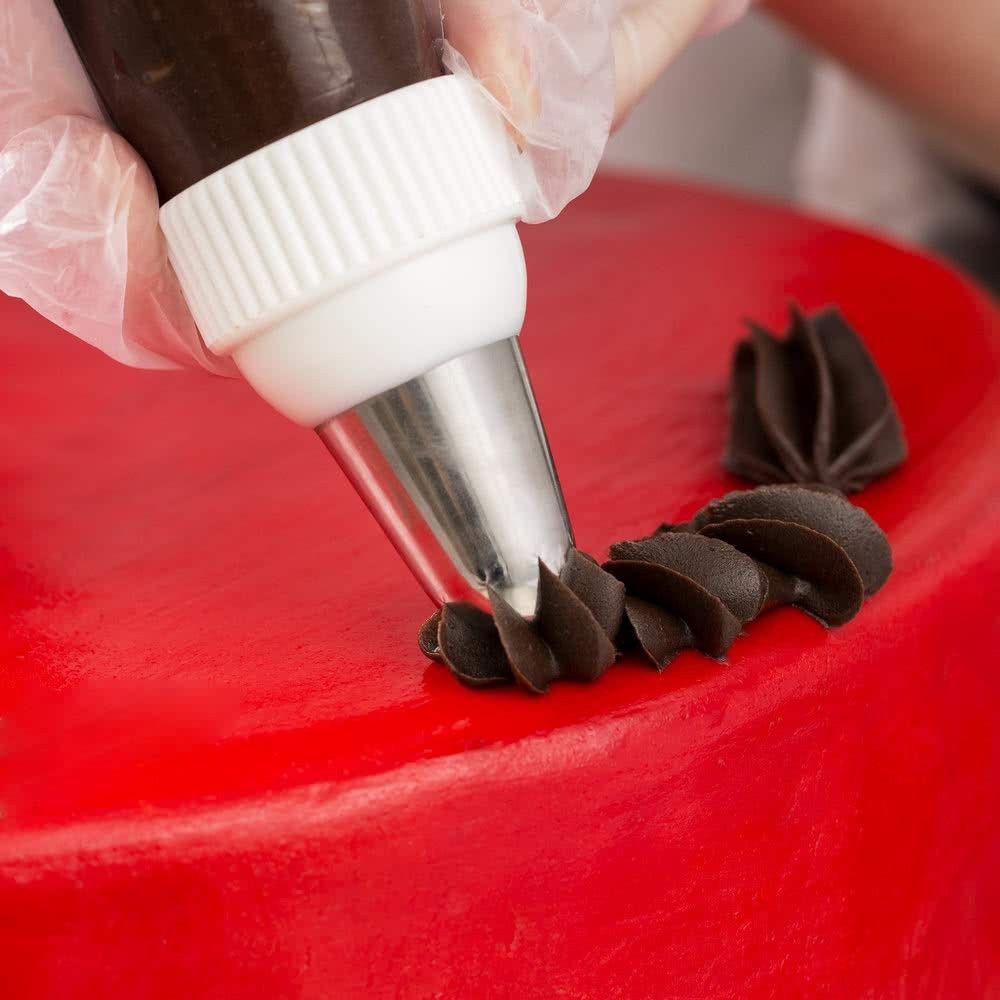 #856 Deep Closed Star Pastry Tip - Stainless Steel gallery