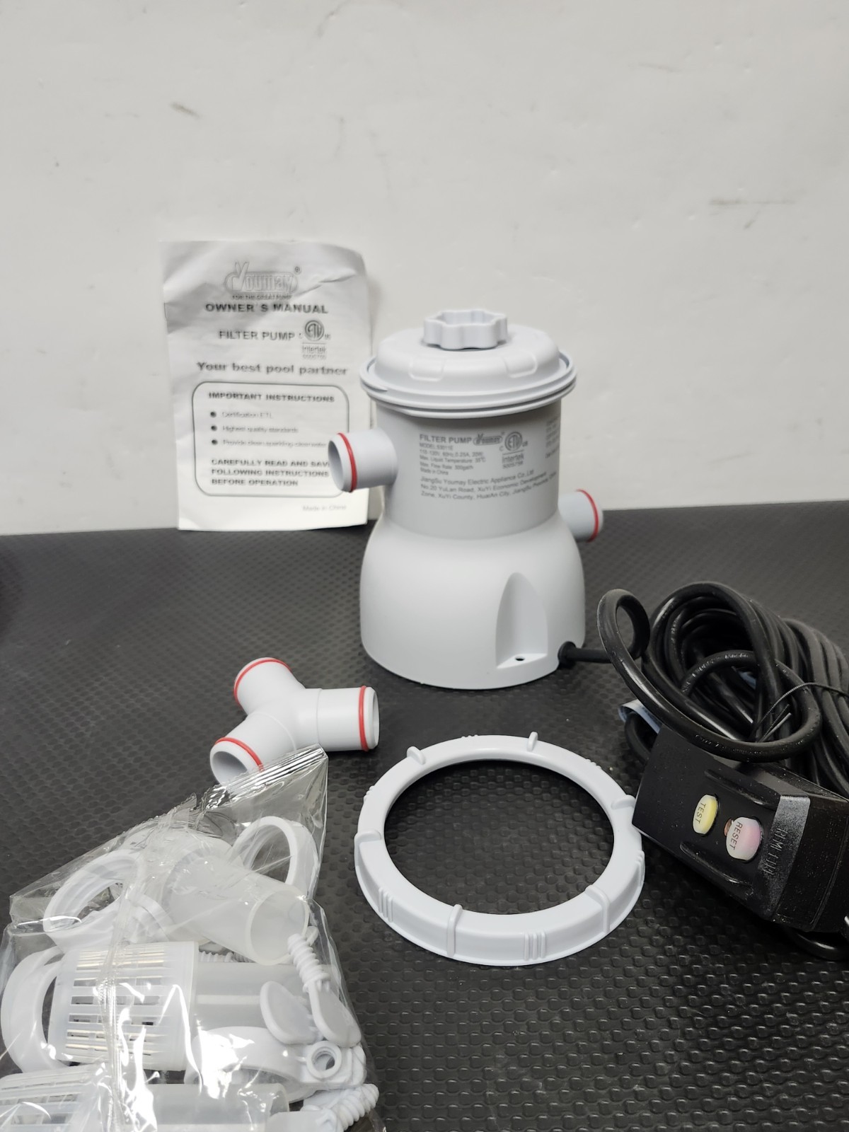 Youmay Filter Pump 53011E Above Ground Pool Replacement Pump,Hoses & Parts New gallery