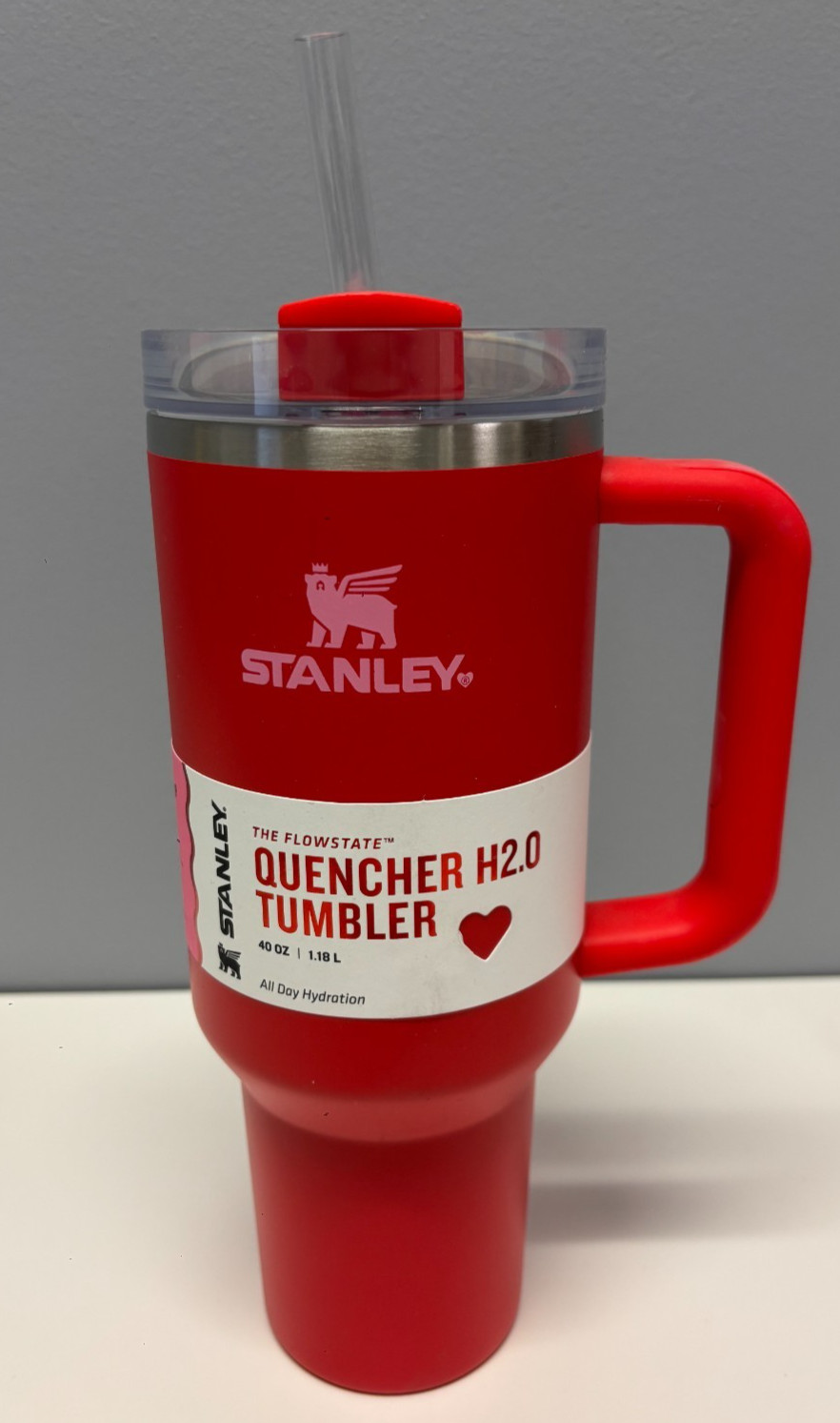 Stanley Valentine's Day FlowState Tumbler 40 oz Target Red (Target Exclusive) gallery
