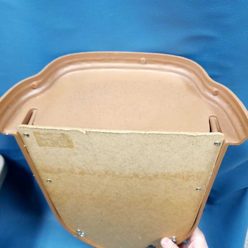 VTG Gold Plastic Mold Arched Wall Mount Mirror w Shelf Home Interiors gallery