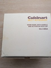 Cuisinart Work Bowl Handle & Activator Rod Cap for DLC-7 DLC-005A