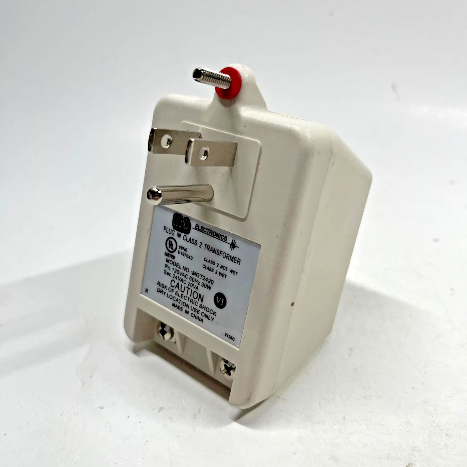 MG Electronics MGT2420 CLASS II AC POWER TRANSFORMER 24V 20V/A WITH LED UL/CS gallery
