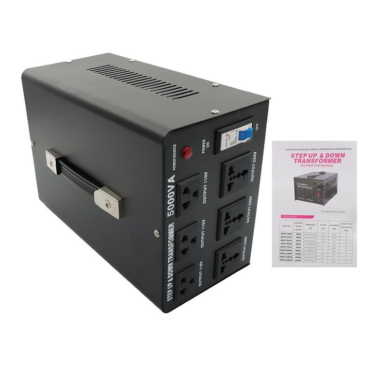 Transformer Voltage Converter 5000W Step Up/Down 110V-220V to 220-240/220V-110V gallery