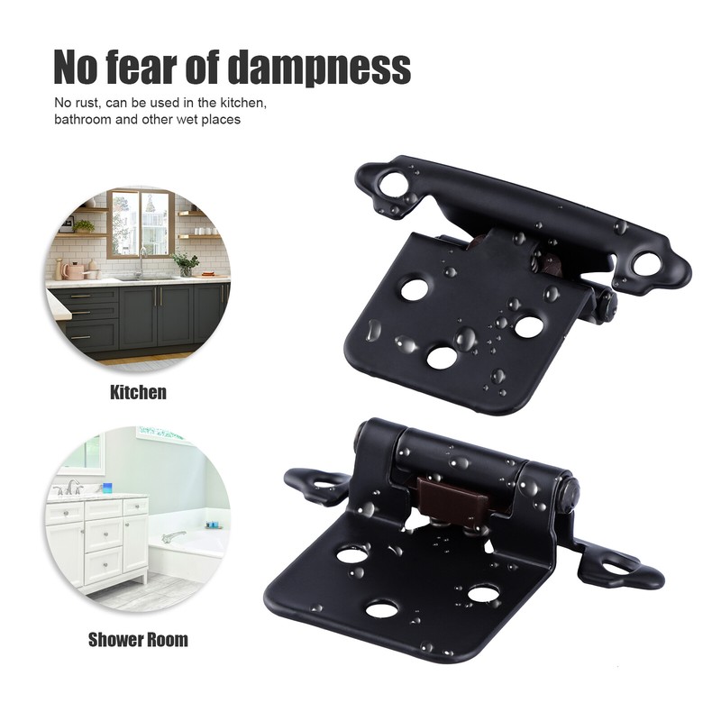 Kitchen Cabinet Hinges Overlay Self Closing Face Mount Cupboard Door Hinge gallery