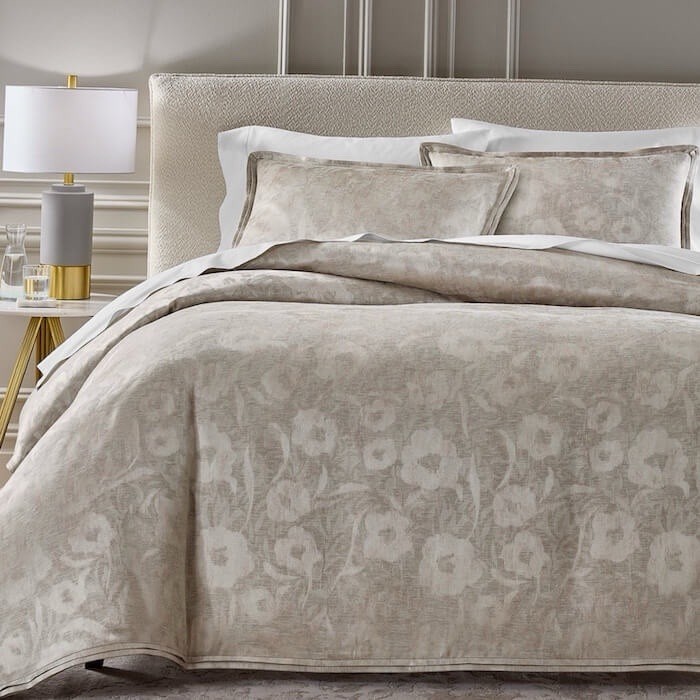 Hotel Collection Shadow Floral KING Comforter + 2 Shams Set BLUSH - $625 gallery