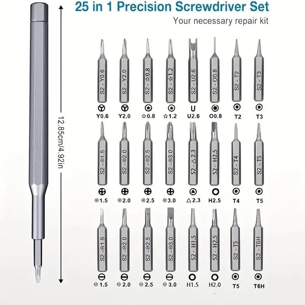 24-in-1 Precision Set Mobile Phone Repair Disassembly Tools Multifunctional Scre gallery