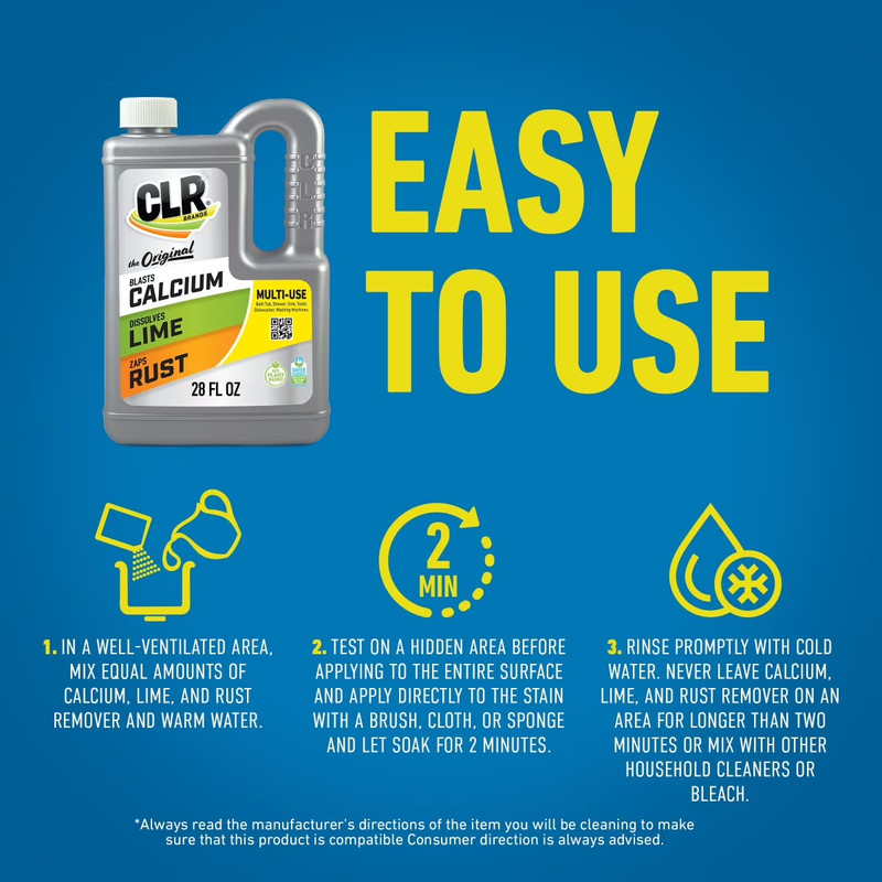 CLR Calcium, Lime and Rust Remover ( 28 oz. 2-Pack) gallery