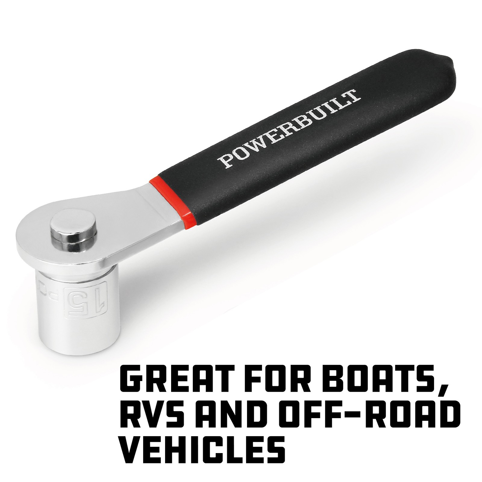 Powerbuilt 2 Piece 1/4 Inch and 3/8 Inch Drive Socket Lever - 940009 gallery