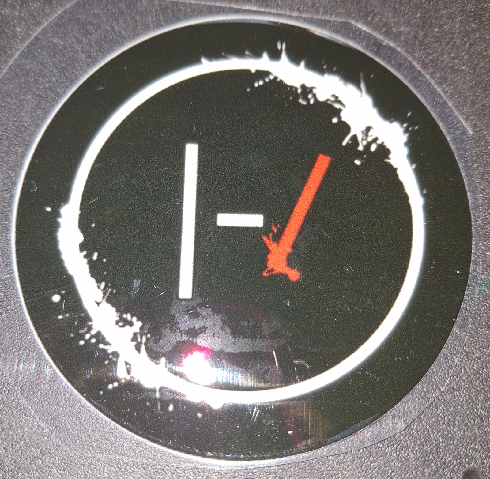 Twenty One Pilots Logo UV DTF Sticker Decal, 2 Sizes | Waterproof, For Vehicles+ gallery
