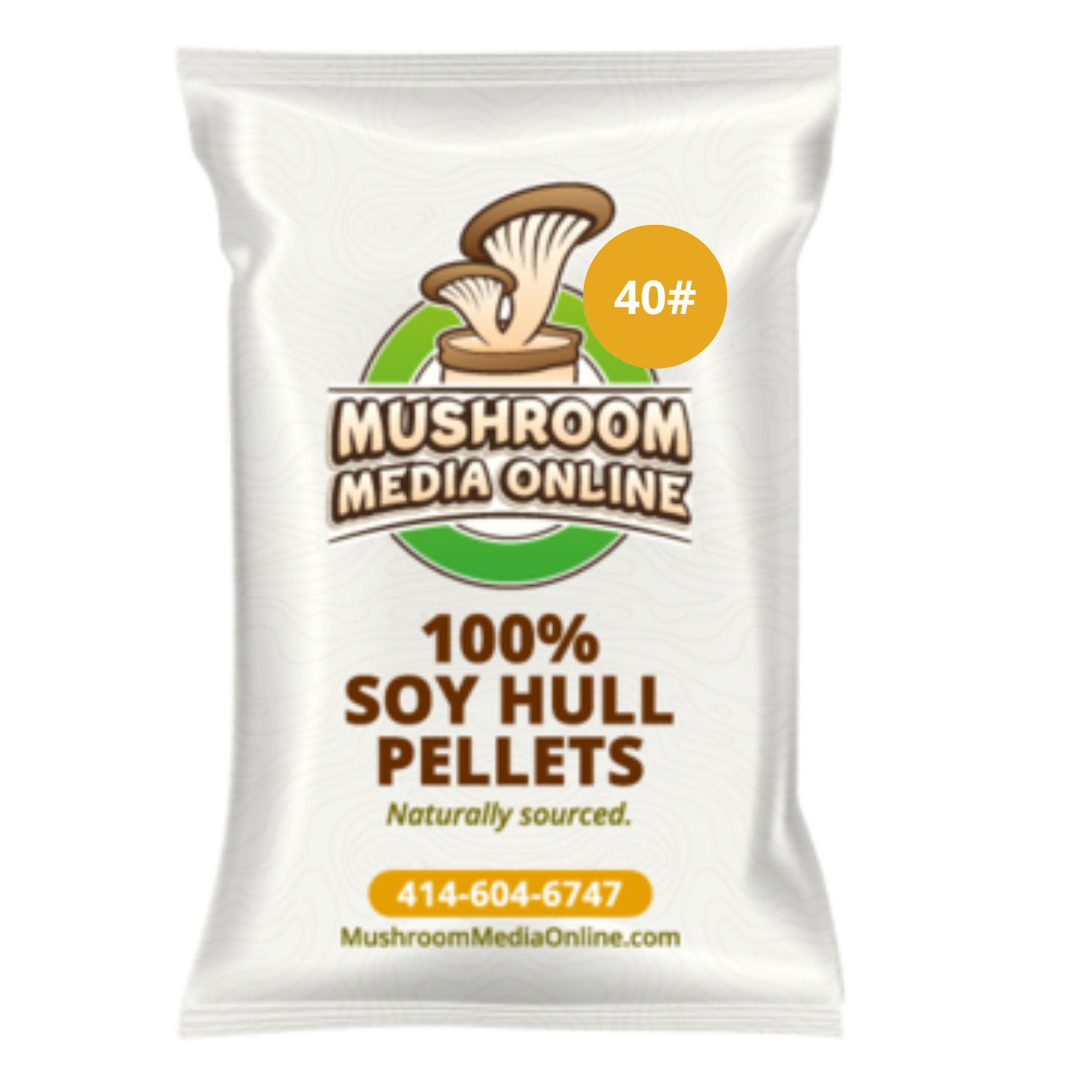 MushroomMediaOnline - 100% Soy Hull Mushroom Pellets (Supplement) gallery