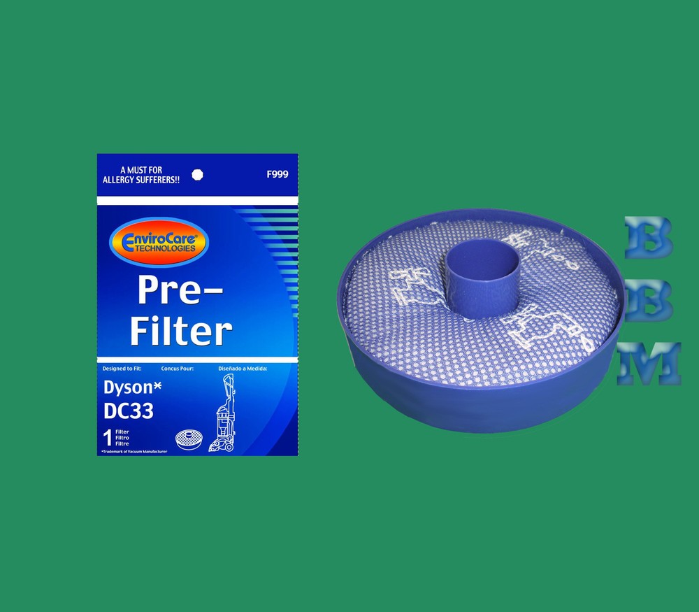 1 Pre Motor Filter Dyson DC33 919563-02 Washable Vacuum Multi Floor 91956302