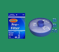 1 Pre Motor Filter Dyson DC33 919563-02 Washable Vacuum Multi Floor 91956302