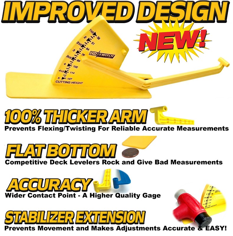 Mower Deck Blade Leveling Leveler Gage Gauge for Craftsman Sears Tractors gallery