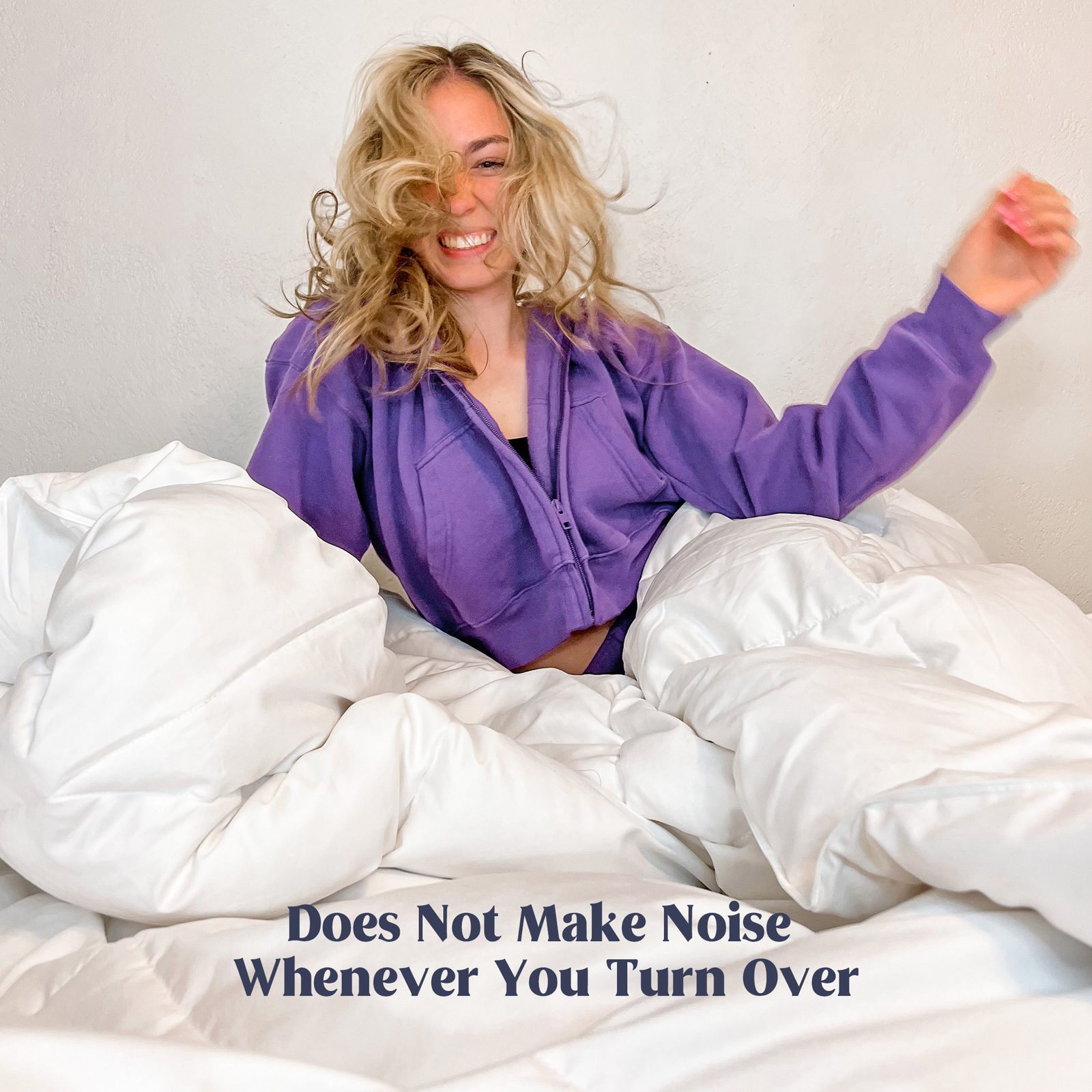 Peace Nest All Season Goose Down Feather Comforter, King or Queen Comforter gallery