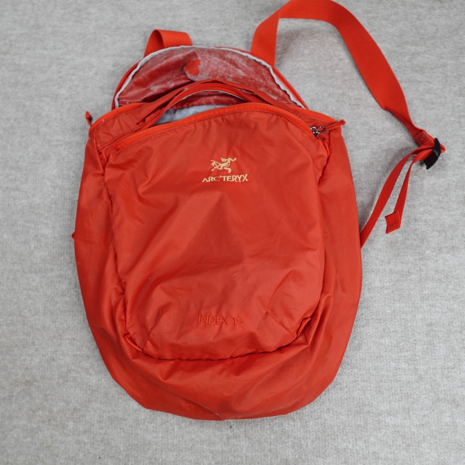 Arc’Teryx Backpack Orange Red Index 15 Nylon
