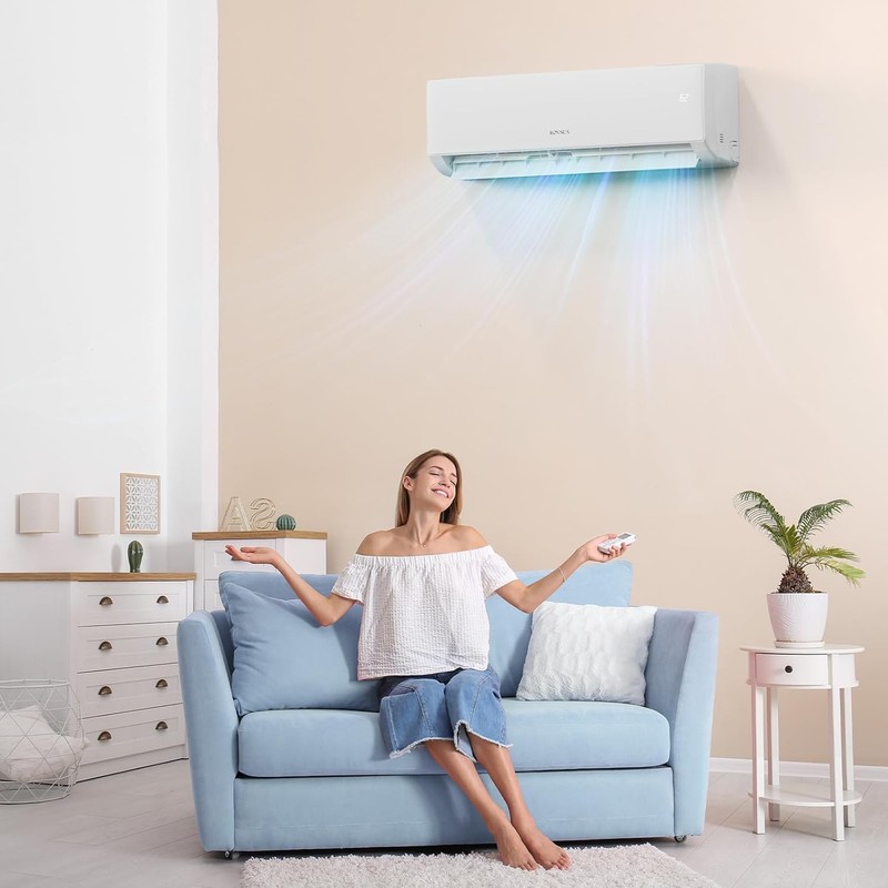 24000 BTU Mini Split Air Conditioner Heat Pump System Wifi Up to 1500 Sq.Ft 230V gallery